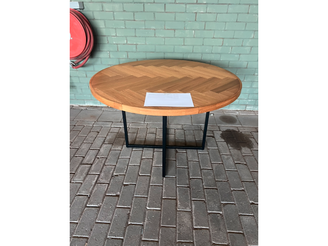 Eettafel class 120 naturel, dutchbone - afbeelding 1 van  6
