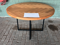 Eettafel class 120 naturel, dutchbone - afbeelding 1 van  6