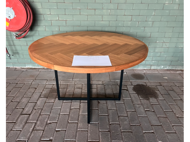 Eettafel class 120 naturel, dutchbone - afbeelding 2 van  6