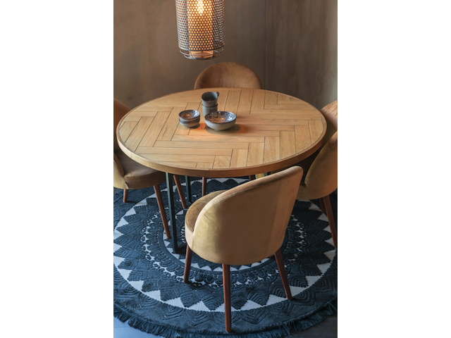 Eettafel class 120 naturel, dutchbone - afbeelding 6 van  6