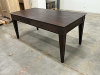 Eettafel coloniaals 90,5x170,5x78cm - afbeelding 1 van  8