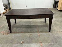 Eettafel coloniaals 90,5x170,5x78cm - afbeelding 2 van  8