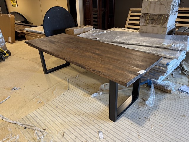Eettafel, dark oak - afbeelding 2 van  5