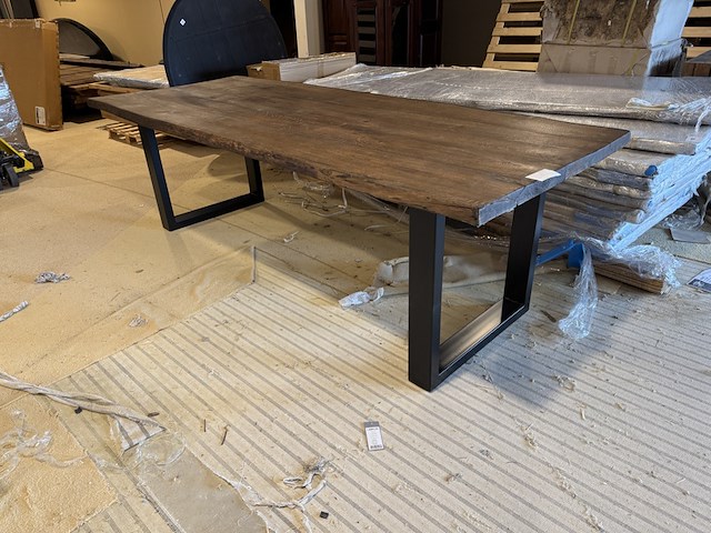 Eettafel, dark oak - afbeelding 3 van  5