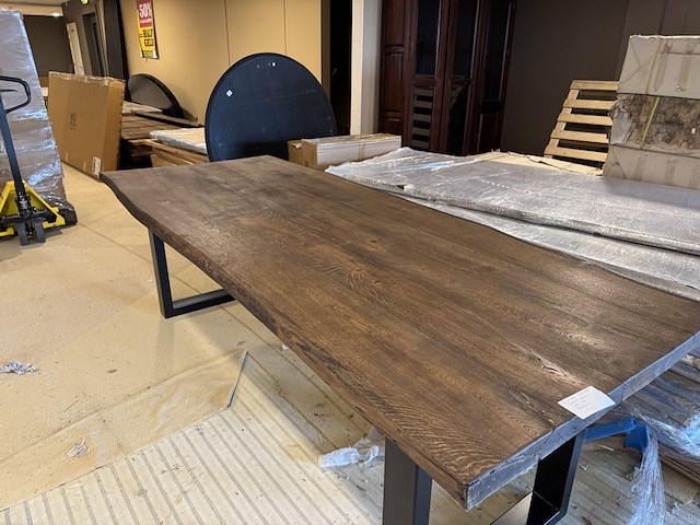 Eettafel, dark oak - afbeelding 5 van  5