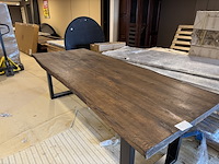 Eettafel, dark oak - afbeelding 5 van  5