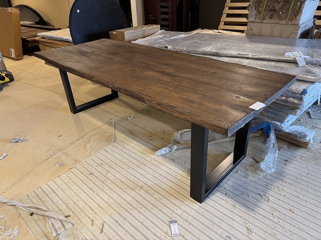 Eettafel, dark oak - afbeelding 1 van  4