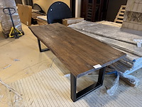 Eettafel, dark oak - afbeelding 3 van  4