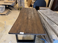 Eettafel, dark oak - afbeelding 4 van  4
