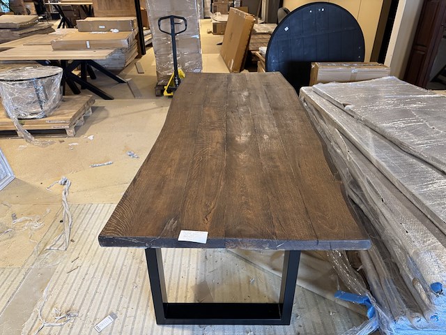 Eettafel, dark oak - afbeelding 4 van  6