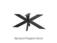 Eettafel eiken - deens ovaal - 180x100x76 cm - naturel - spinpoot 5x10 - 3 cm massief - afbeelding 3 van  4