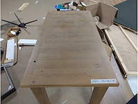 Eettafel eiken 150 x 80 x 78cm - afbeelding 3 van  3