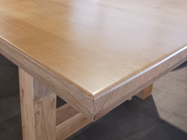 Eettafel | eiken | rechthoek | a poot 450 cm - afbeelding 9 van  13