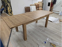 Eettafel eiken uitschuifbaar - afbeelding 1 van  5
