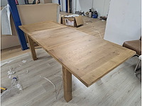 Eettafel eiken uitschuifbaar - afbeelding 3 van  5