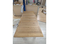 Eettafel eiken uitschuifbaar - afbeelding 4 van  5