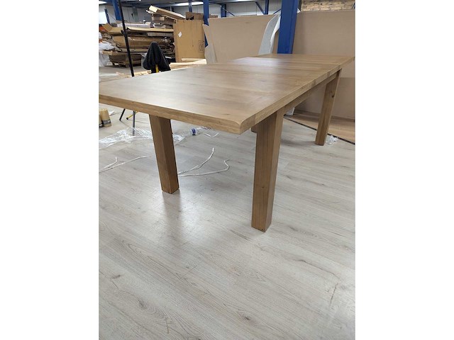 Eettafel eiken uitschuifbaar - afbeelding 5 van  5