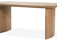 Eettafel, eleonora, dex, bruin, 250x100x77cm - afbeelding 1 van  3
