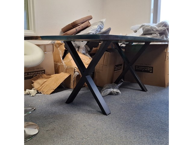 Eettafel, epoxy - afbeelding 2 van  5