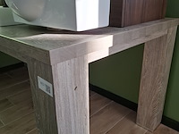 Eettafel grijs eiken - afbeelding 3 van  5