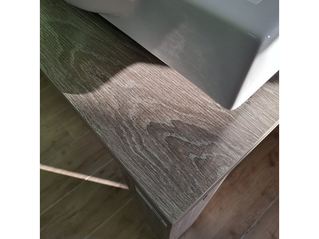 Eettafel grijs eiken - afbeelding 4 van  5