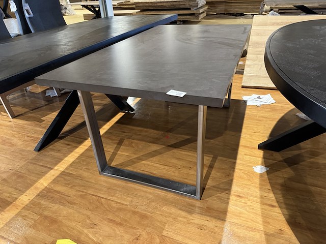 Eettafel, grijs lamalux - afbeelding 1 van  4