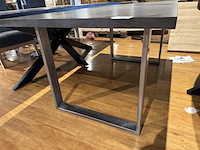 Eettafel, grijs lamalux - afbeelding 3 van  4