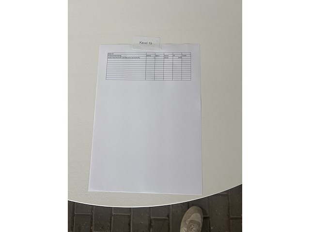 Eettafel hpl fenix beige rond, studio henk - afbeelding 2 van  14
