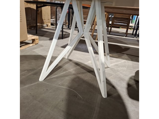 Eettafel hpl fenix beige rond, studio henk - afbeelding 13 van  14