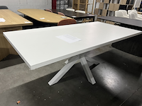 Eettafel, kave home , argo, wit - afbeelding 2 van  4