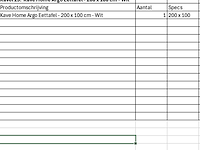 Eettafel, kave home , argo, wit - afbeelding 4 van  4