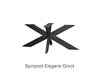 Eettafel mango - ovaal - 200x100x77 cm - naturel - spinpoot 5x10 - afbeelding 2 van  3