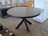 Eettafel | mangohout | 130 cm, 2026 - afbeelding 1 van  4