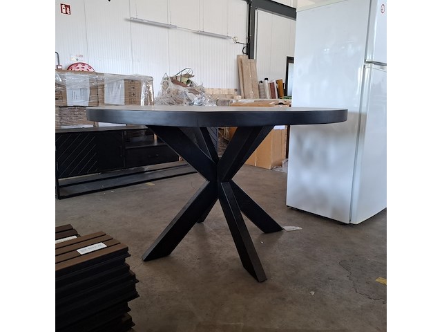 Eettafel | mangohout | 130 cm, 2026 - afbeelding 2 van  4