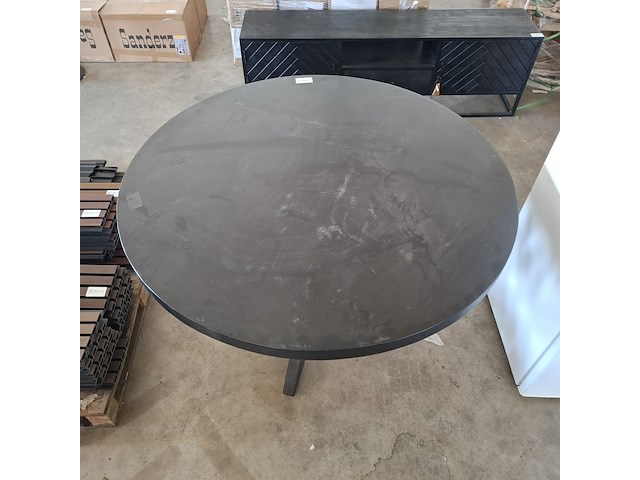 Eettafel | mangohout | 130 cm, 2026 - afbeelding 3 van  4