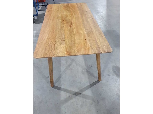 Eettafel mangohout, starfurn, 200x100 cm, 2024 - afbeelding 3 van  3