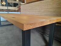Eettafel met stalen u-poten, 100 x 300 cm - afbeelding 8 van  9