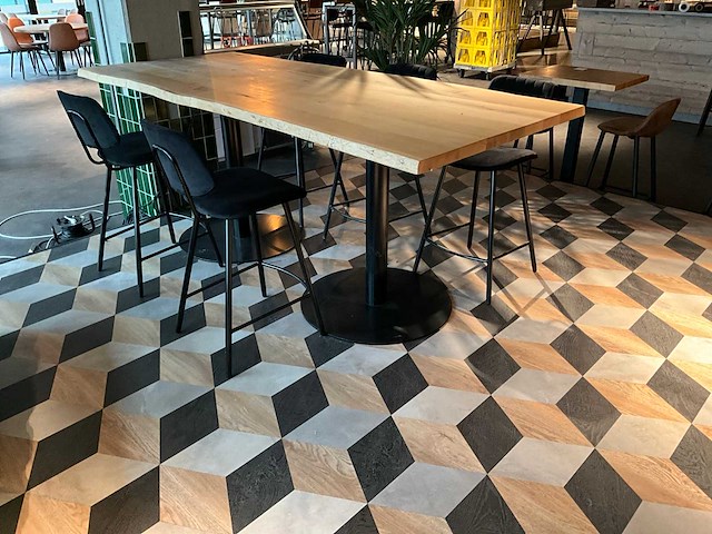 Eettafel met stoelen - afbeelding 3 van  4