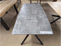 Eettafel metaal onderstel - afbeelding 3 van  3