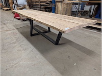 Eettafel oud eiken 330x100cm