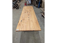 Eettafel oud iepenhout 280x90cm - afbeelding 3 van  3