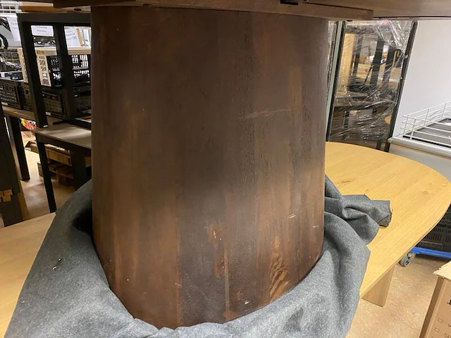 Eettafel, ovaal, donkerbruin - afbeelding 2 van  6