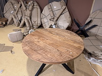 Eettafel, rond, naturel - afbeelding 4 van  5