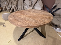 Eettafel, rond, naturel - afbeelding 3 van  4