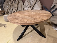 Eettafel, rond, naturel - afbeelding 2 van  5