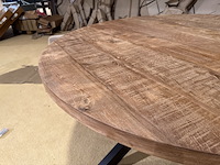 Eettafel, rond, naturel - afbeelding 5 van  5