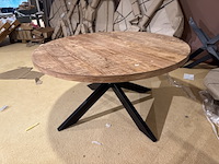 Eettafel, rond, naturel - afbeelding 3 van  4