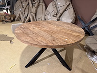 Eettafel, rond, naturel - afbeelding 2 van  5