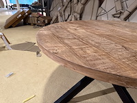 Eettafel, rond, naturel - afbeelding 4 van  5
