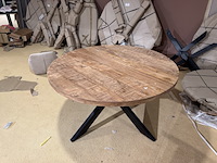 Eettafel, rond, naturel - afbeelding 2 van  4